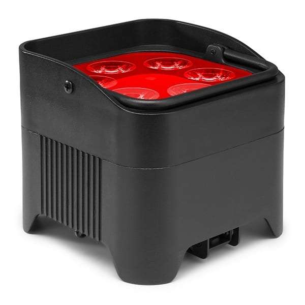 BEAMZ BBP96S LED BATTERY UPLIGHT PAR IP20 6x 12W RGBAWUV