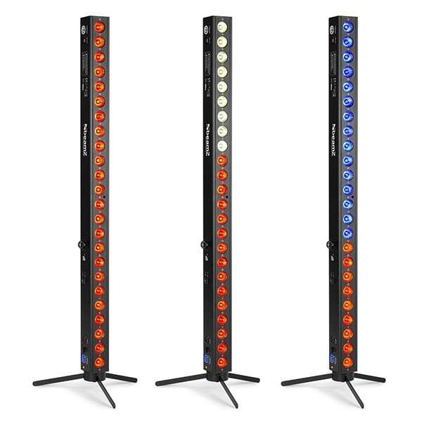 BEAMZ BBB243 LED BATTERY BAR IP20 24x 3W RGB