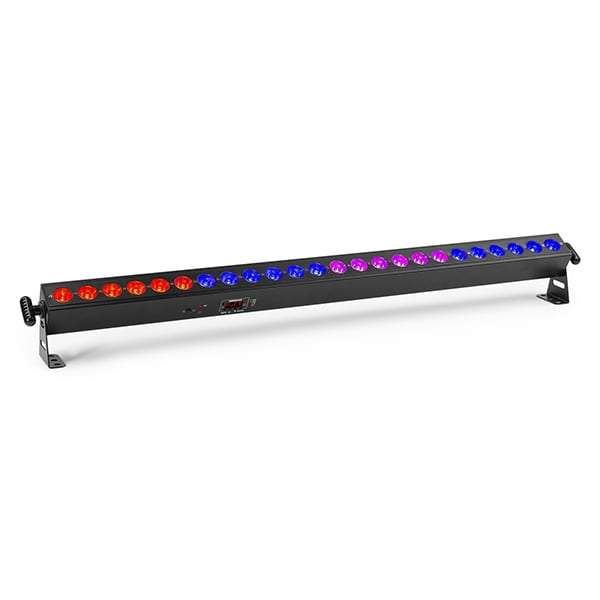 BEAMZ BBB243 LED BATTERY BAR IP20 24x 3W RGB