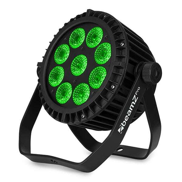 BEAMZPRO WBP912IP LED BATTERY PAR IP65 9x 12W RGBAWUV