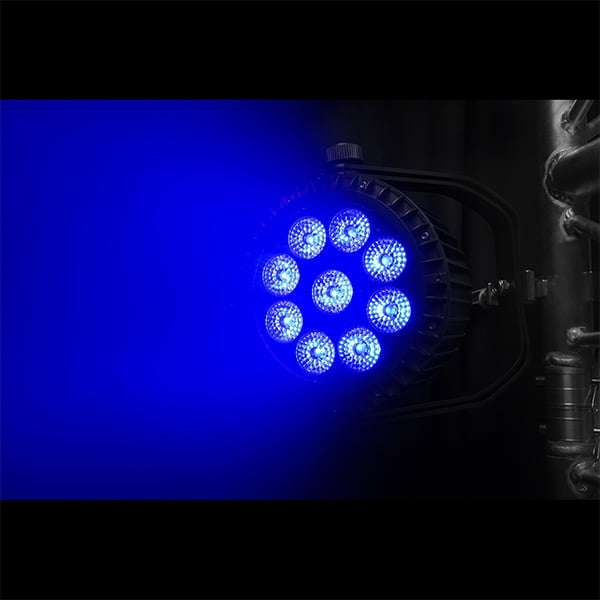 BEAMZPRO WBP912IP LED BATTERY PAR IP65 9x 12W RGBAWUV
