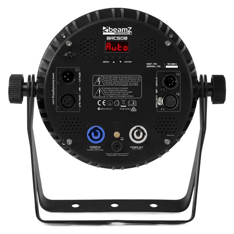 BEAMZPRO BAC508 LED PAR IP20 12x 14W RGBACWWWUV