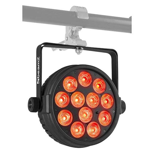 BEAMZ BT400 LED FLAT PAR IP20 12x 10W RGBW