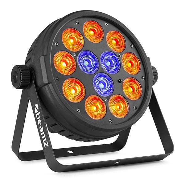 BEAMZ BT400 LED FLAT PAR IP20 12x 10W RGBW