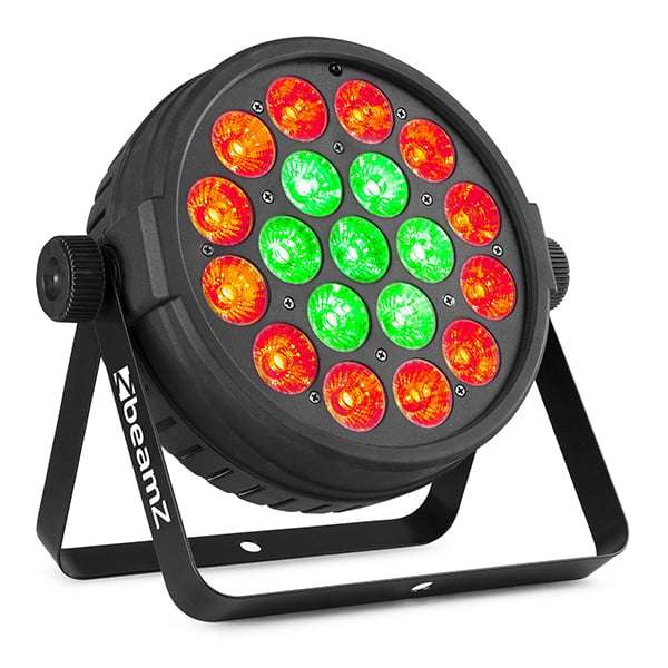 BEAMZ BT410 LED FLAT PAR IP20 19x 10W RGBW