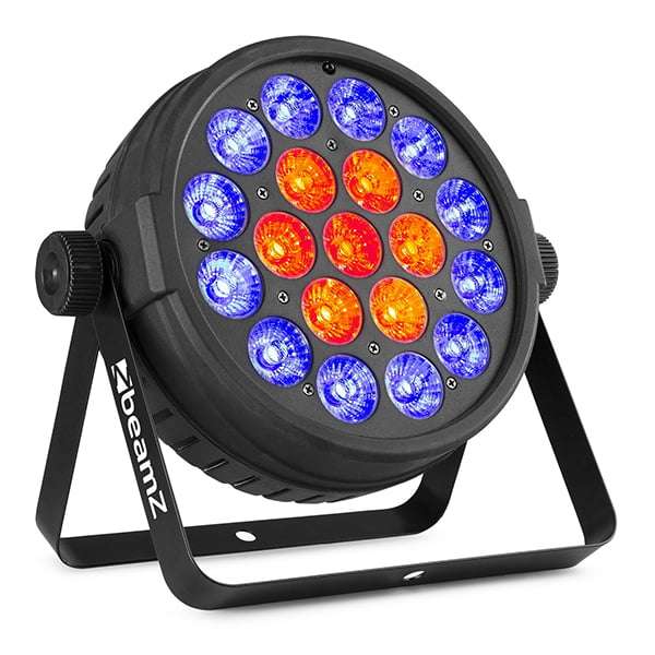 BEAMZ BT410 LED FLAT PAR IP20 19x 10W RGBW