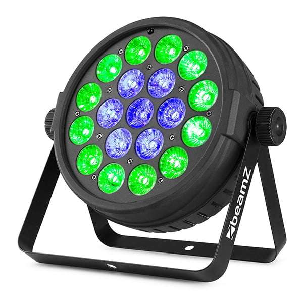 BEAMZ BT410 LED FLAT PAR IP20 19x 10W RGBW