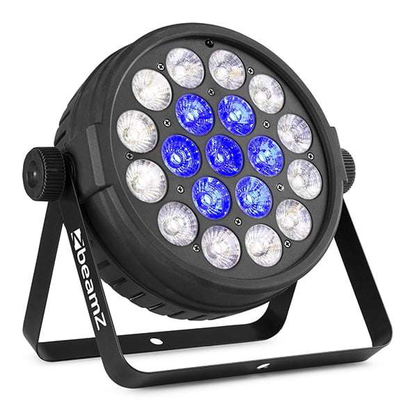 BEAMZ BT410 LED FLAT PAR IP20 19x 10W RGBW