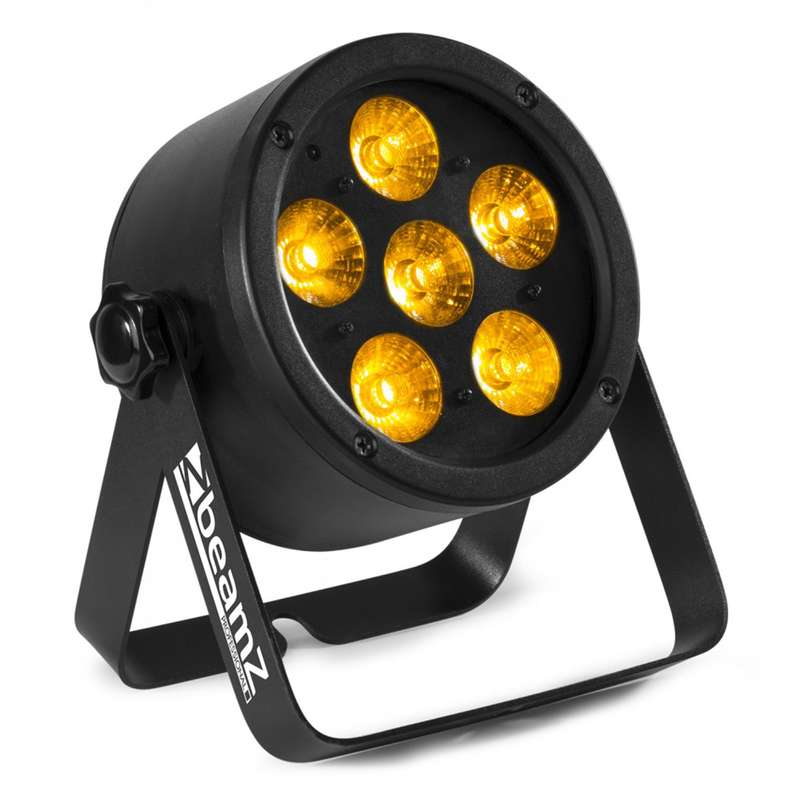 BEAMZ BAC302 LED PAR 6x 12W RGBAWUV