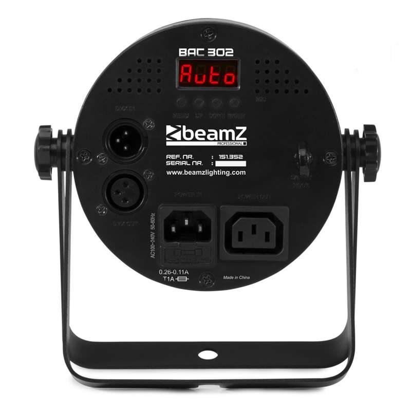 BEAMZ BAC302 LED PAR 6x 12W RGBAWUV