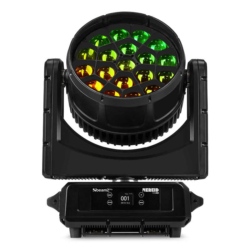 BEAMZPRO NEREID1940 LED MOVING HEAD BEE EYE ZOOM IP65 19x 40W RGBW