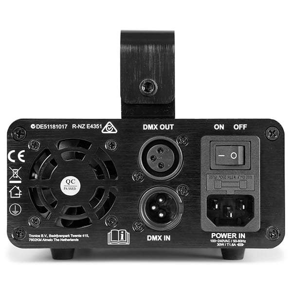 BEAMZ SURTUR II LASER DOUBLE RG GOBO BLUE LED 3W