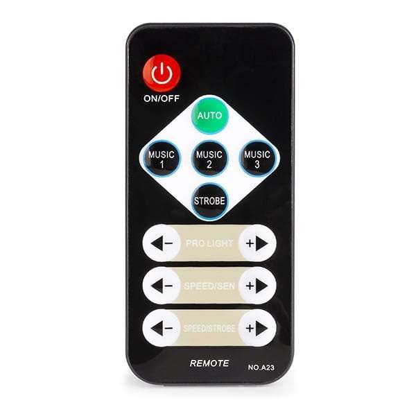 BEAMZ PARTYBAR10 SET 2x JELLY MOON, 2x PAR AND UV/STROBE RGBWUV
