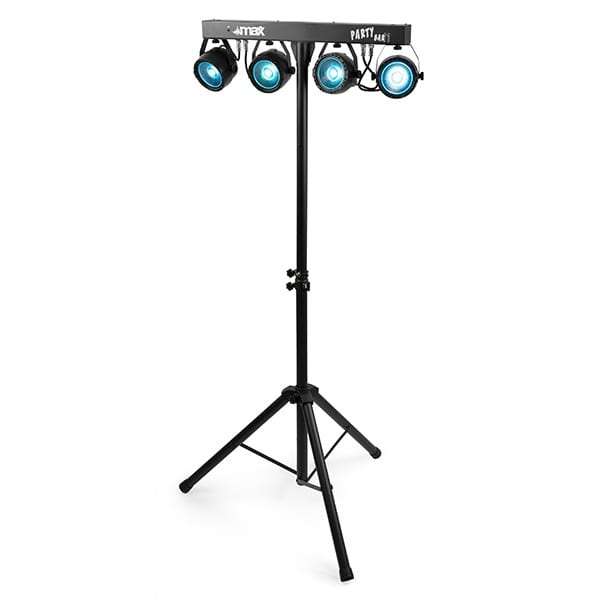 BEAMZ PARTYBAR11 SET 4 X COB PAR 4x 20W RGB