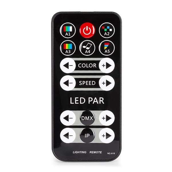 BEAMZ PARTYBAR11 SET 4 X COB PAR 4x 20W RGB