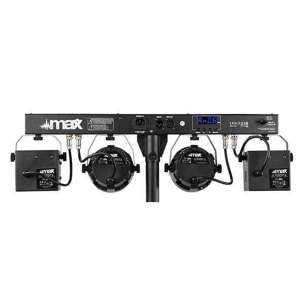 BEAMZ PARTYBAR12 SET 2x PAR and 2 x DERBY RGBW