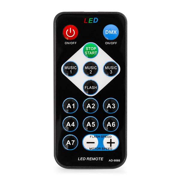 BEAMZ JB90R STAR BALL 9x 1W RGBAWWWPYP