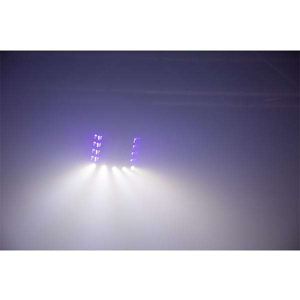 BEAMZ LED GOBO DERBY WITH UV AND STROBE 5x 3W LED 16x 3W RGBAWUV