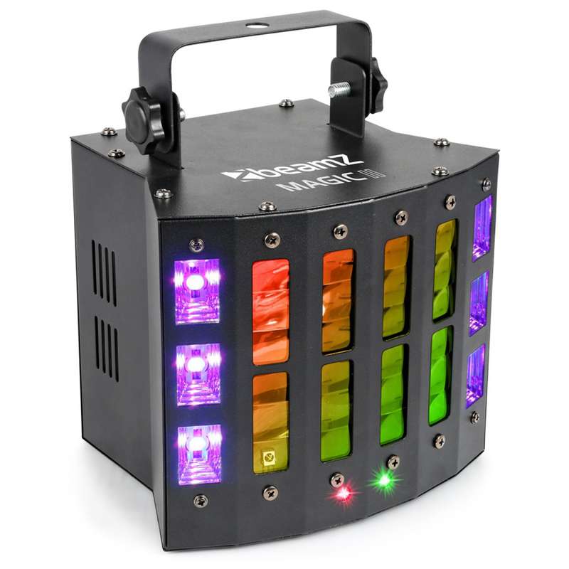 BEAMZ MAGIC2 DERBY WITH LASER RG AND STROBE 9x 3W RGBAWUVP