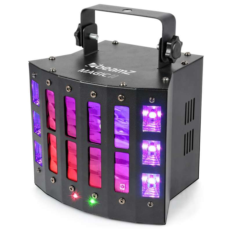 BEAMZ MAGIC2 DERBY WITH LASER RG AND STROBE 9x 3W RGBAWUVP