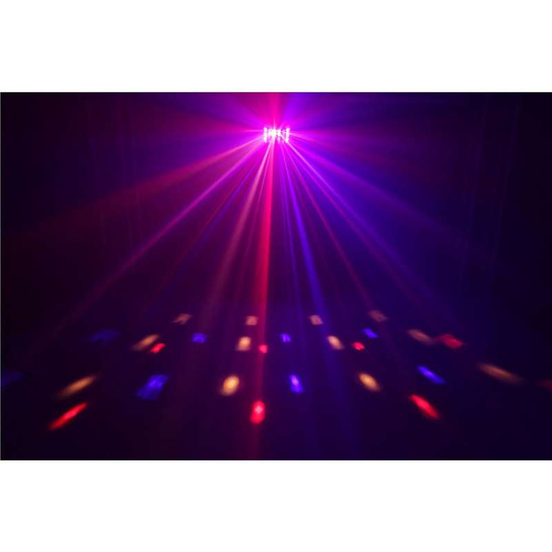 BEAMZ MAGIC2 DERBY WITH LASER RG AND STROBE 9x 3W RGBAWUVP
