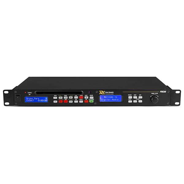 Power Dynamics - PDC-60 USB/CD PLAYER/FM/DAB+