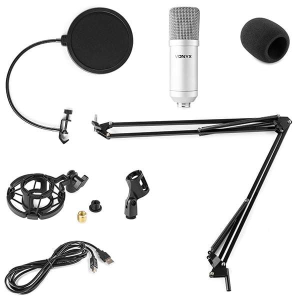 Vonyx - CMS300S STUDIO USB MICROPHONE SET