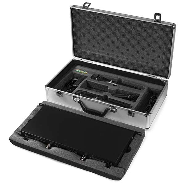 POWER DYNAMICS PD632H DUAL HANDHELD MICROPHONE UHF