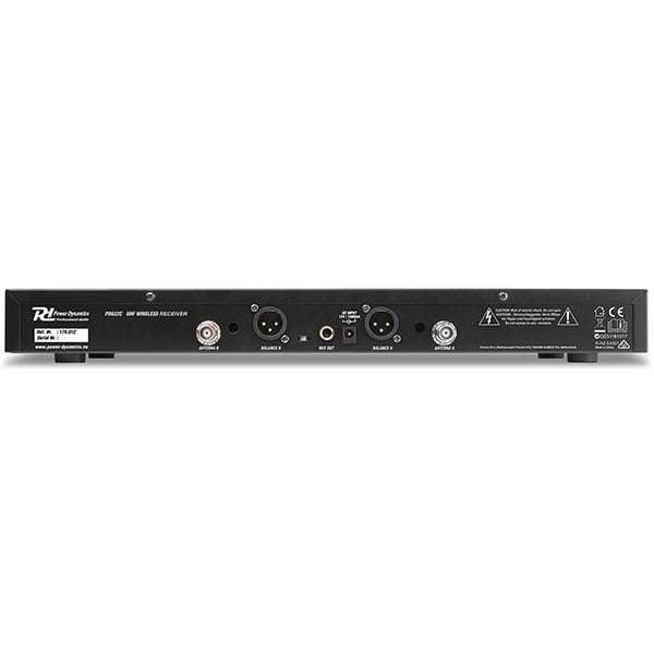 POWER DYNAMICS PD632C HANDHELD & LAPEL MICROPHONE UHF 863.000-865.000MHz