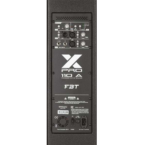 FBT - X-PRO110A 10" PROCESSED ACTIVE SPEAKER RMS