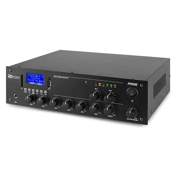 Power Dynamics - PPA502 100V MIXER-AMPLIFIER