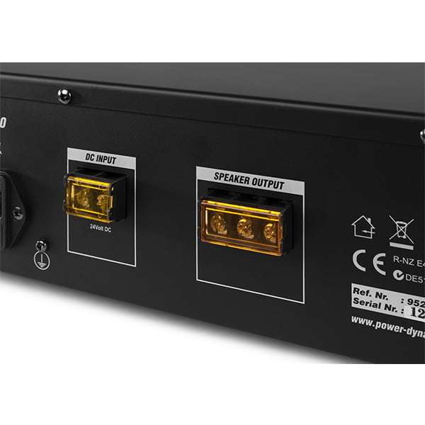 PDM PRM60 100V MIXER AMPLIFIER 60W USB/SD/BT 6 ZONE