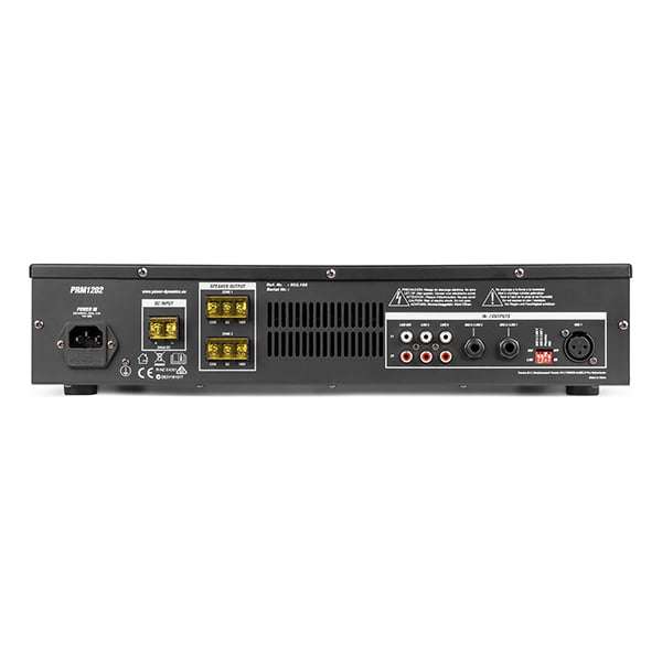 Power Dynamics - PRM1202 100V 2-CH MIXER-AMPLIFIER 2-ZONE