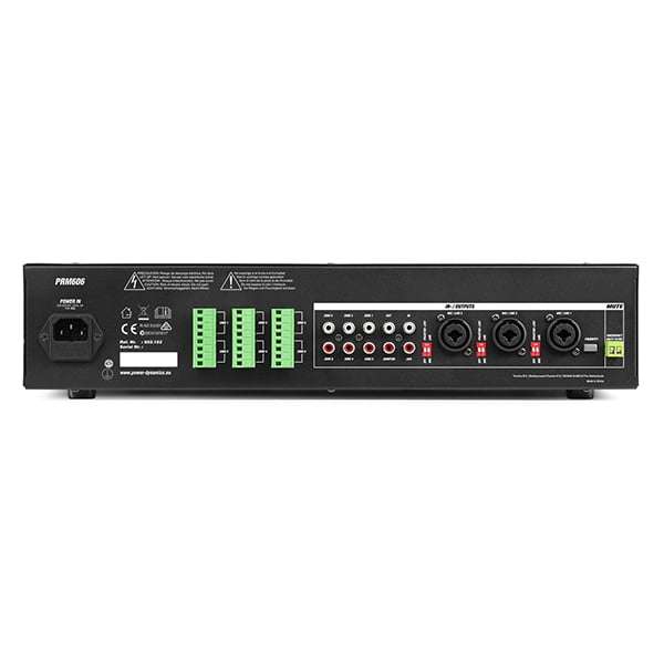 PDM PRM606 100V MIXER AMPLIFIER 360W USB/SD/BT 6 ZONE