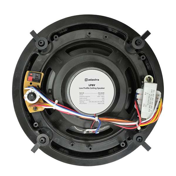 Adastra - LP8V 2 WAY LOW PROFILE 100V LINE CEILING SPEAKER