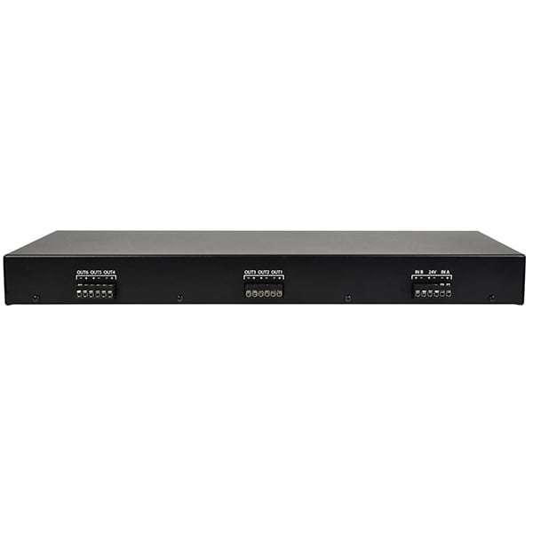Adastra - AT6 6-WAY 100V SPEAKER SELECTOR SWITCH TWO ZONE WITH VOLUME CONTROL 6x 30W