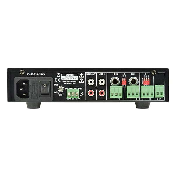 ADASTRA UA90 100V MIXER AMPLIFIER 90W