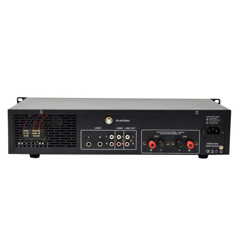 ADASTRA A2 2U MIXER AMPLIFIER 2X 200W