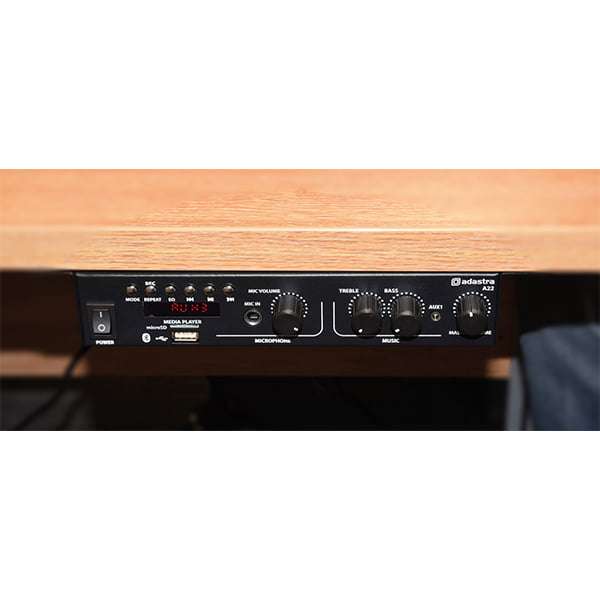 Adastra - A22 STEREO PA MIXER-AMPLIFIER USB/BT/FM 8OHM 2 x 25W