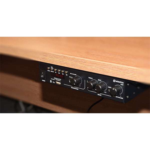Adastra - A22 STEREO PA MIXER-AMPLIFIER USB/BT/FM 8OHM 2 x 25W