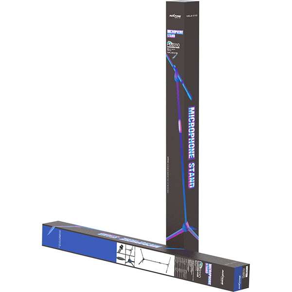 Roxtone - MICROPHONE STAND WITH BOOM BLACK