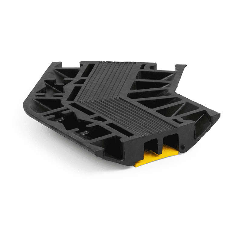 PDC CB2C CABLE PROTECTOR 2 CHANNEL LARGE BRIDGE CORNER 45 DEGREE