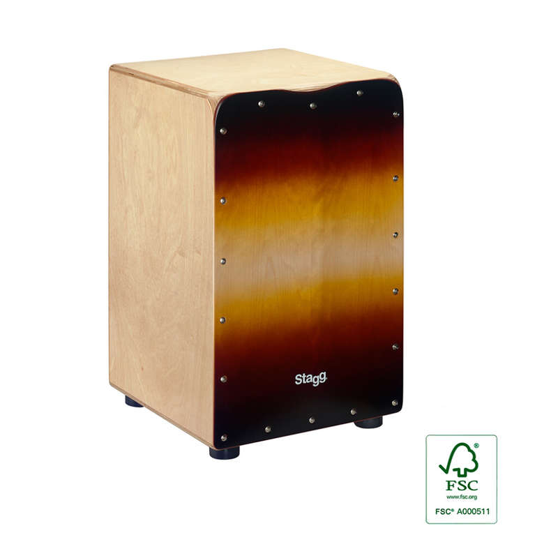 STAGG Medium Sized Sunburst Cajon
