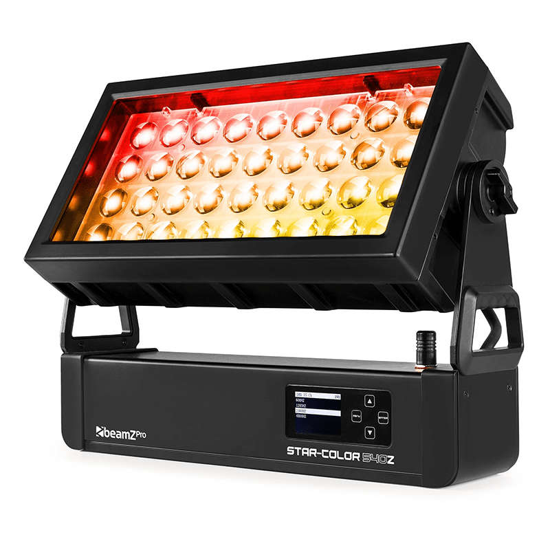 BEAMZPRO STARCOLOR540Z LED FLOOD LIGHT WASH ZOOM IP65 36x 15W RGBW