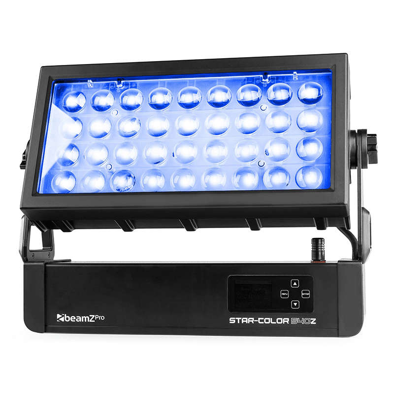 BEAMZPRO STARCOLOR540Z LED FLOOD LIGHT WASH ZOOM IP65 36x 15W RGBW
