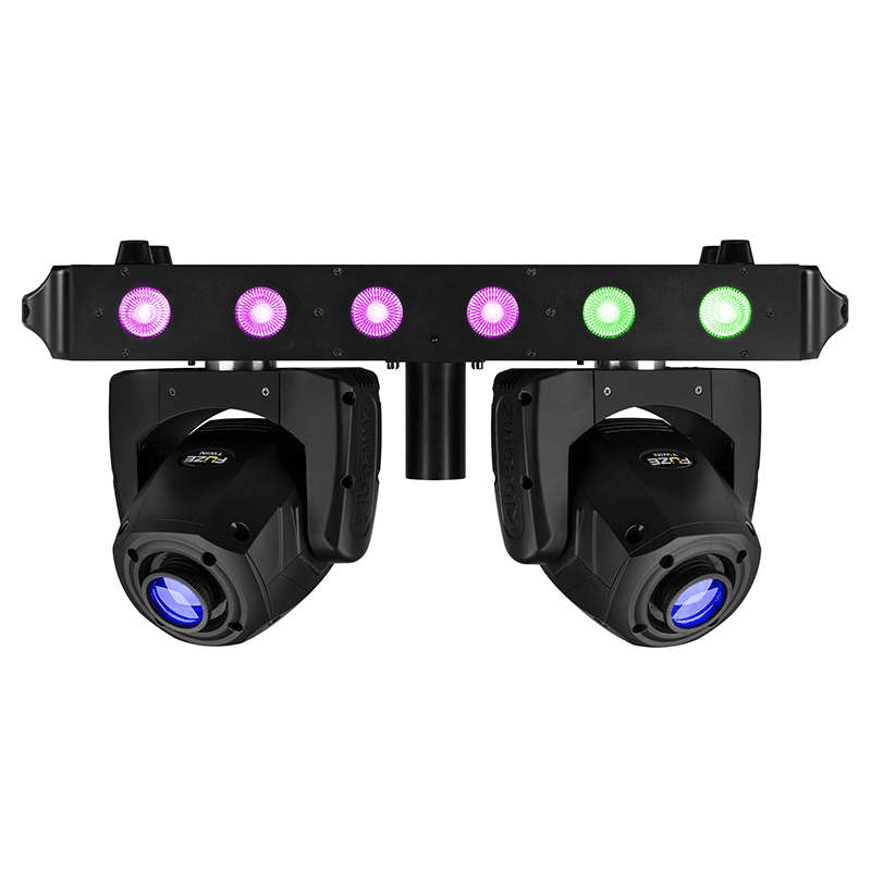 BEAMZ FUZE TWIN LED MOVING HEAD BAR 1x 75W 6x 15W RGBW