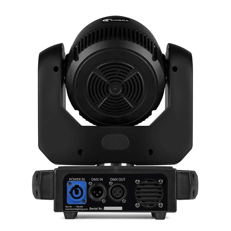 BEAMZ COBRAWASH100 LED MOVING HEAD WASH IP20 1x 100W WITH RING WW/CW