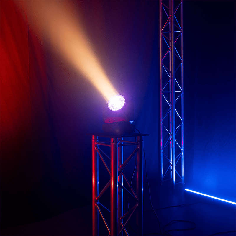 BEAMZ COBRAWASH100 LED MOVING HEAD WASH IP20 1x 100W WITH RING WW/CW