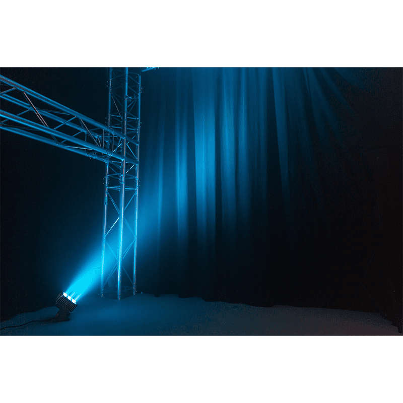 BEAMZPRO STARCOLOR75 LED FLOOD LIGHT IP65 9x 8W RGBA