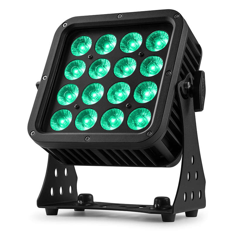 BEAMZPRO STARCOLOR135 LED FLOOD LIGHT IP65 16x 8W RGBA